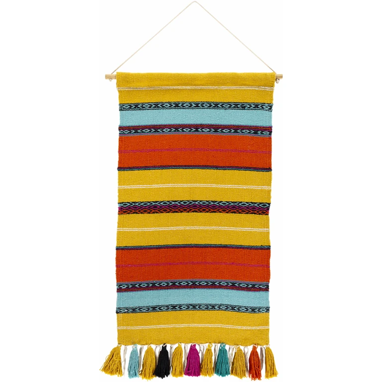 Ligaya Colorful Striped Bohemian Wall Hanging - Clearance
