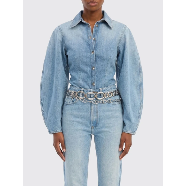 Shirt Woman color Denim (1156211468)