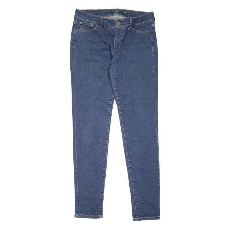 LAUREN RALPH LAUREN Womens Jeans Blue Slim Skinny W32 L31