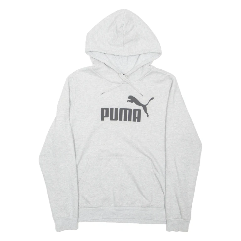 PUMA Mens Grey Hoodie L