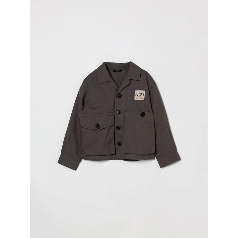 N° 21 Jacket Kids color Grey (N210BCN04830N925)