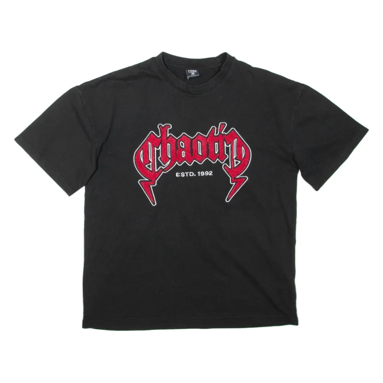 FSBN Mens T-Shirt Black XS