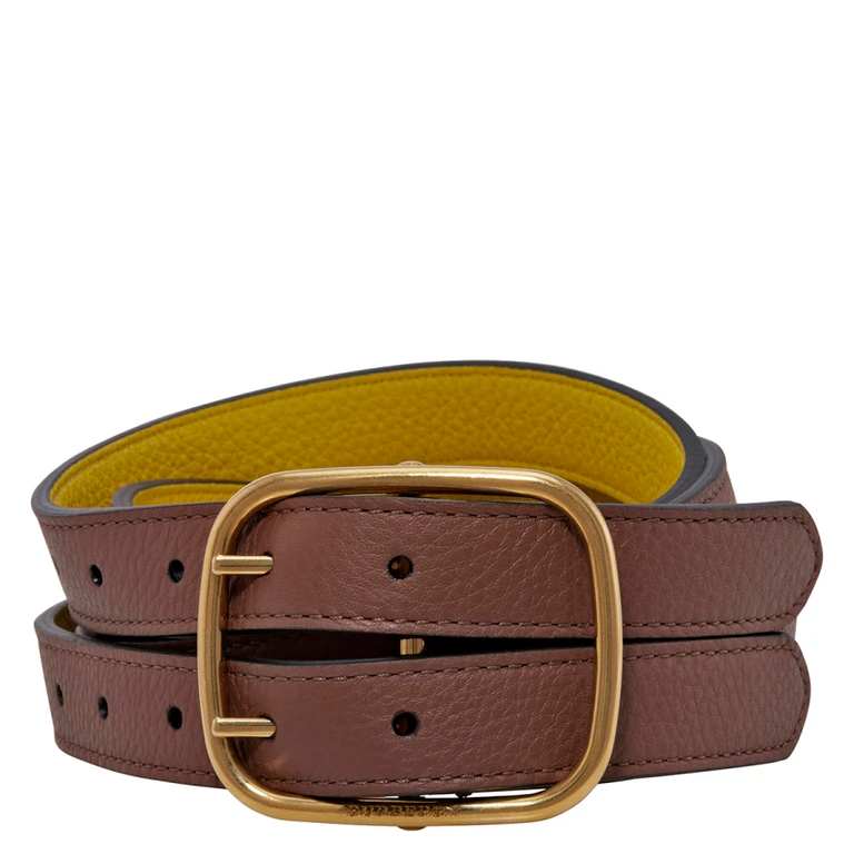 Burberry Lynton Reversible Double-strap Leather Belt