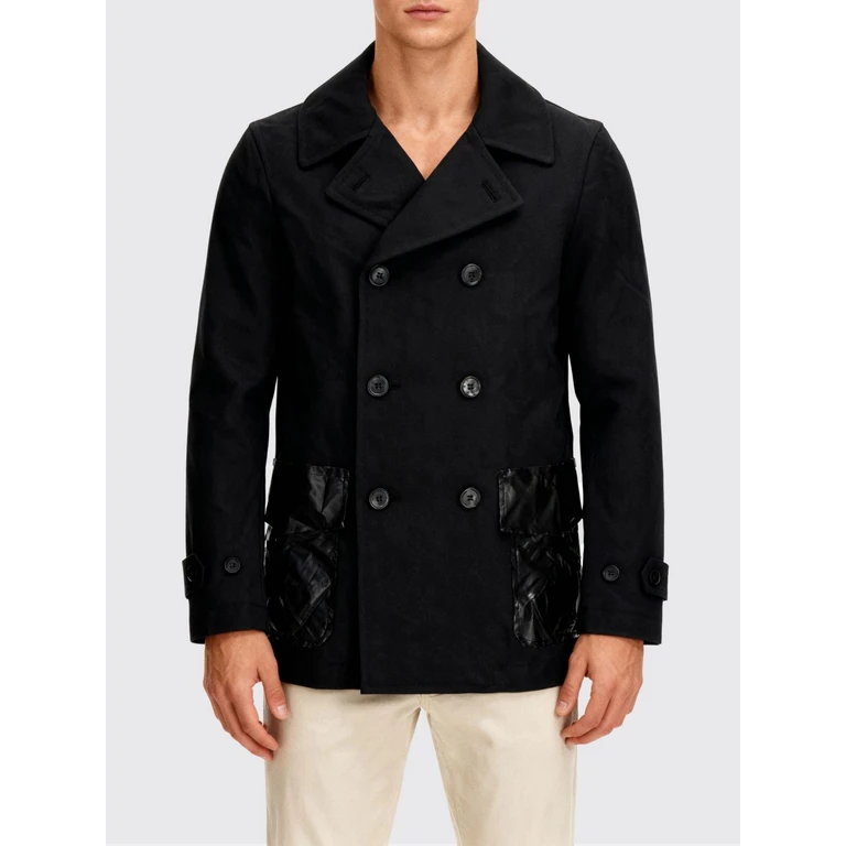 Coat Men color Black (FPC501W251)