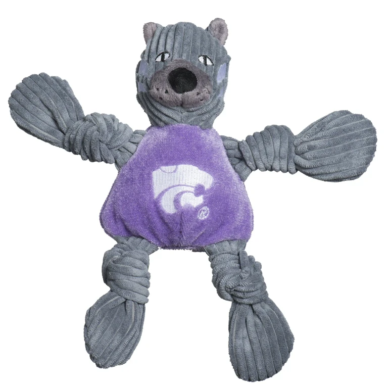 NCAA Kansas State University, Willie the Wildcat Knottie Plush Dog Toy