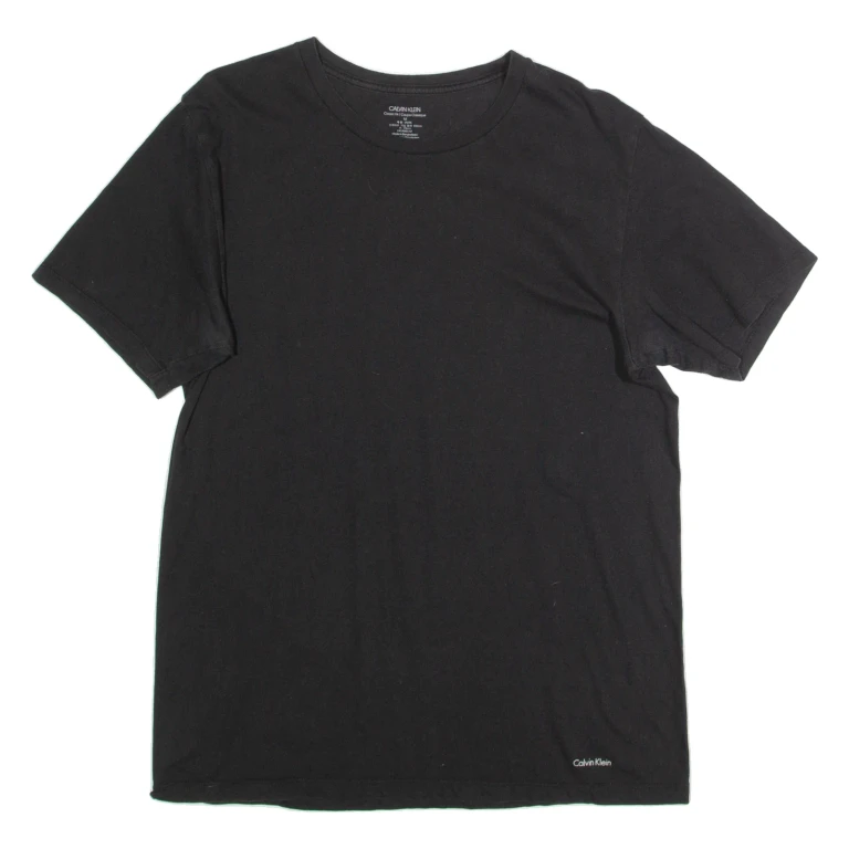 CALVIN KLEIN Mens T-Shirt Black M (VV1-271124-6018)