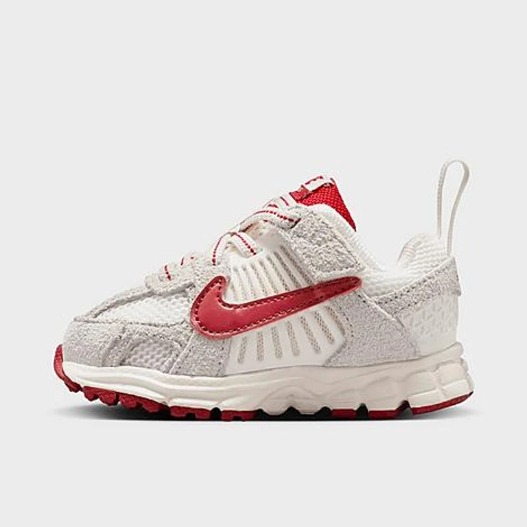 Nike Infant and Kids Toddler Vomero 5 SE Casual Shoes in Sail/Glacier Blue/University Red Size: 2.0