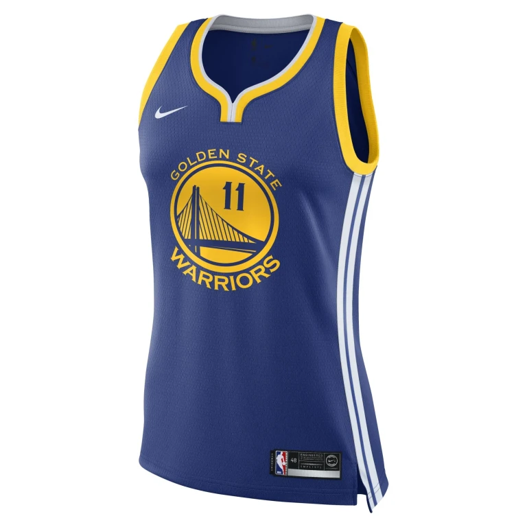 Women's NBA Gs Warriors Klay Thompson Icon Swingman Jersey Jerseys