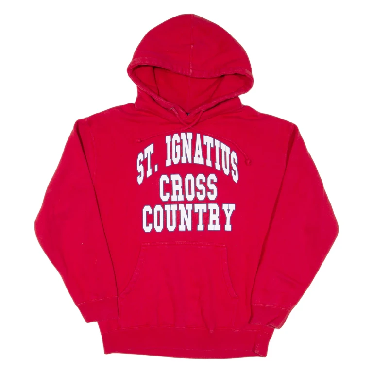 Cross Country Mens Red Hoodie USA M