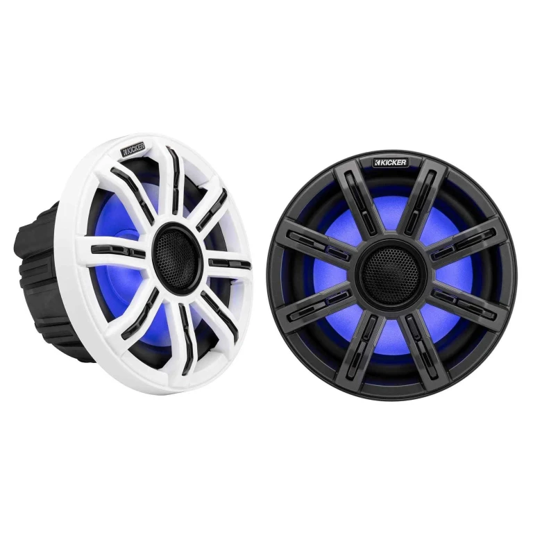 51MSC84 - MSC 8" Premium Marine 4-Ohm LED Coaxial System (Pair)