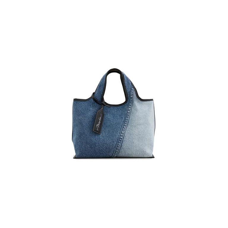 3.1 Phillip Lim Denim Mini Market Tote Indigo One Size