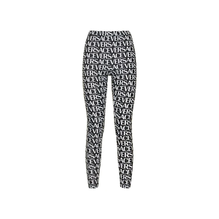 Black Elastane Leggings Clothing - Women