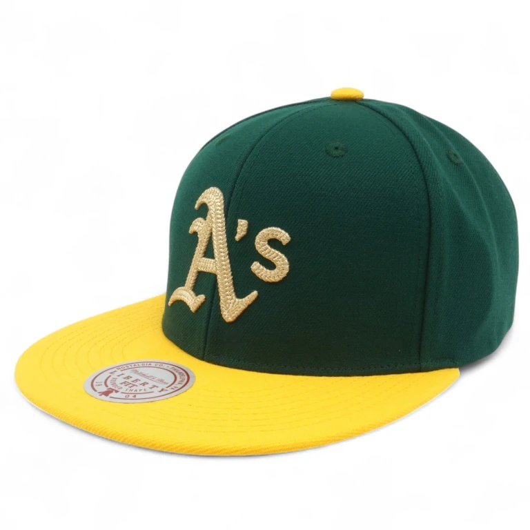 Men's MLB Jump Off Snapback Athletics Green
