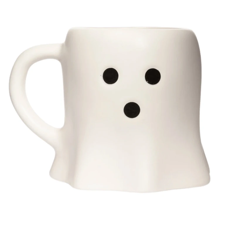 Ghost Face 12 oz Figural Coffee Mug