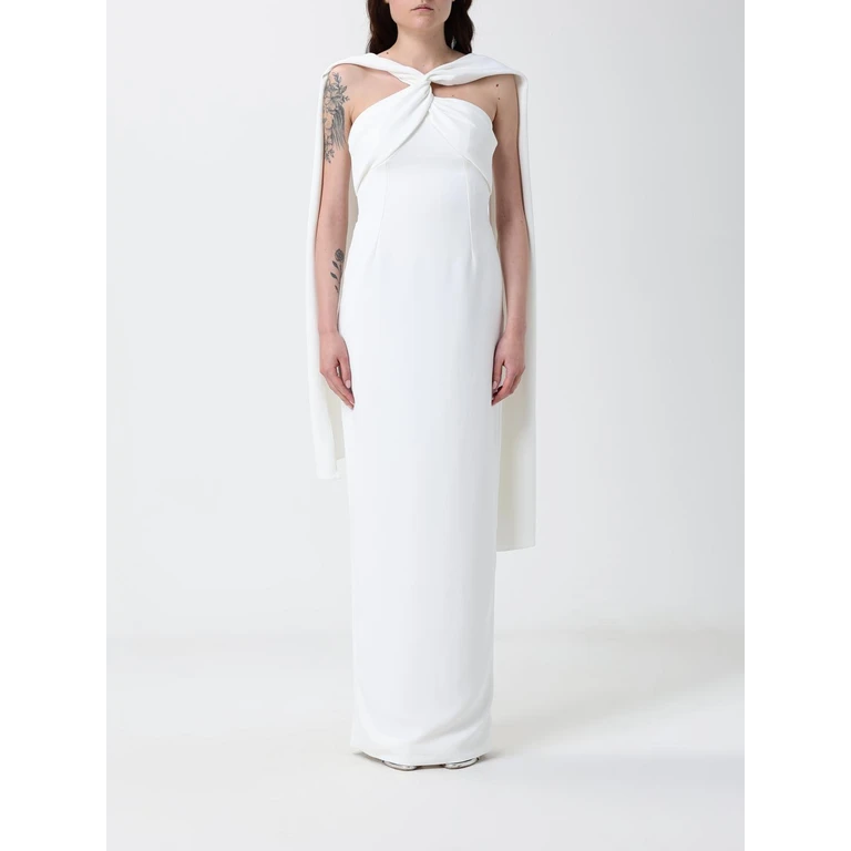 Dress Woman color Yellow Cream (OS47043CREAM)