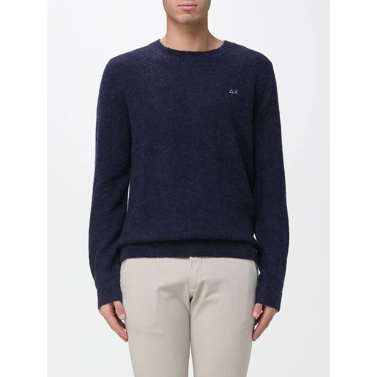 SUN68 Sweater Men color Navy (K4511807)