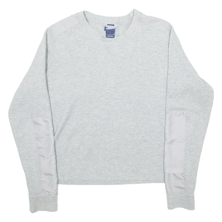NIKE Womens Sweatshirt Grey L