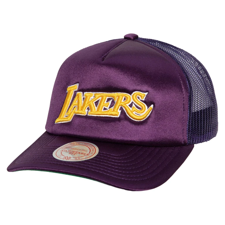 Men's NBA Logo Remix Trucker Snapback Hwc Lakers Snapback Caps