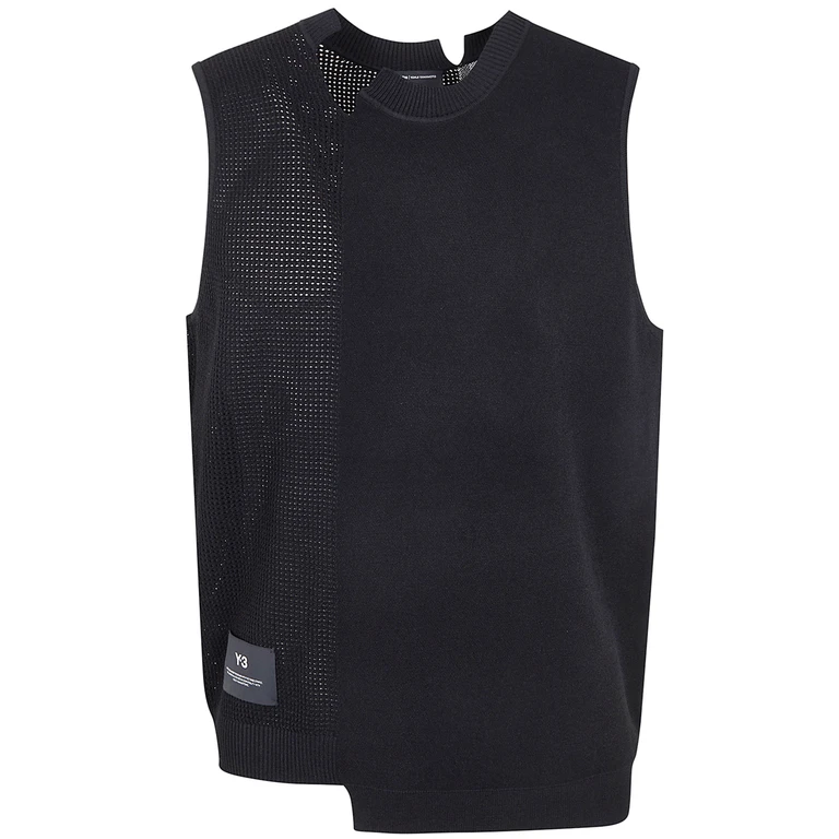 Colete de malha Y-3 Yohji Yamamoto Adidas Gfx