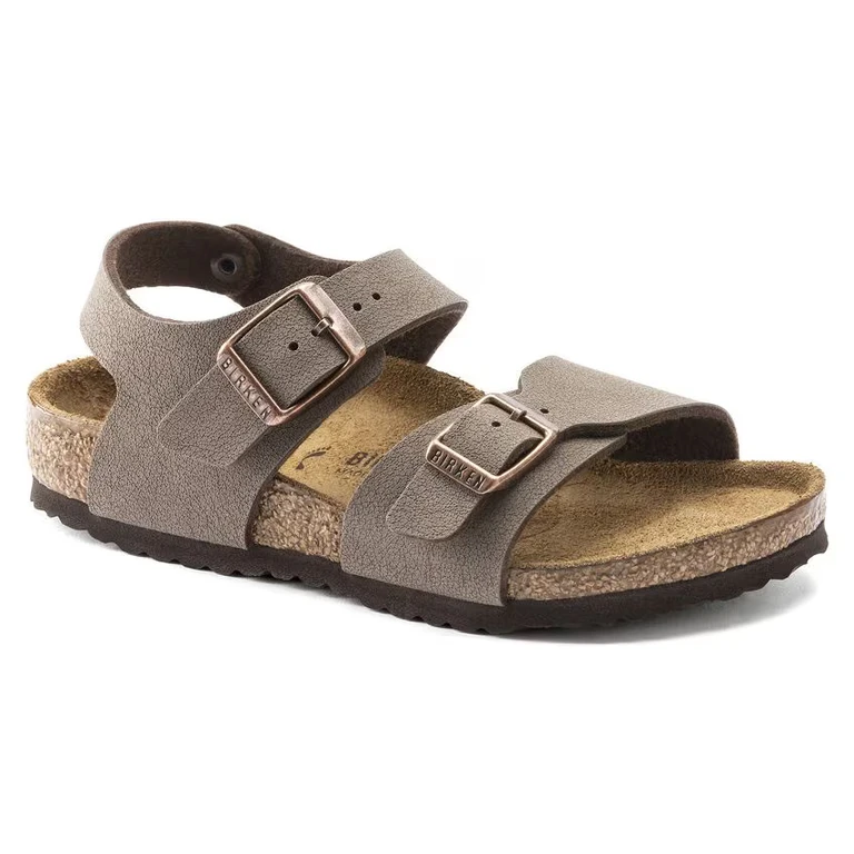 New York Kids Birko-Flor Nubuck Mocha