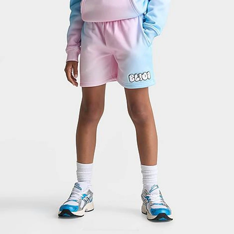 Big Kids Cotton Candy Youth Sweatshorts in Bubble Gum Size: Small