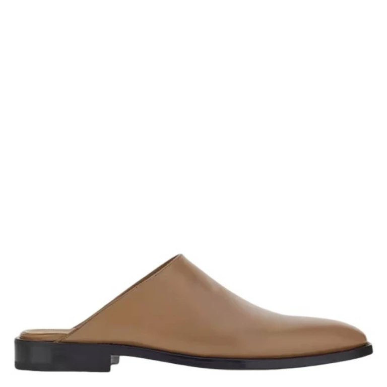 Ferragamo Gasco Leather Mules