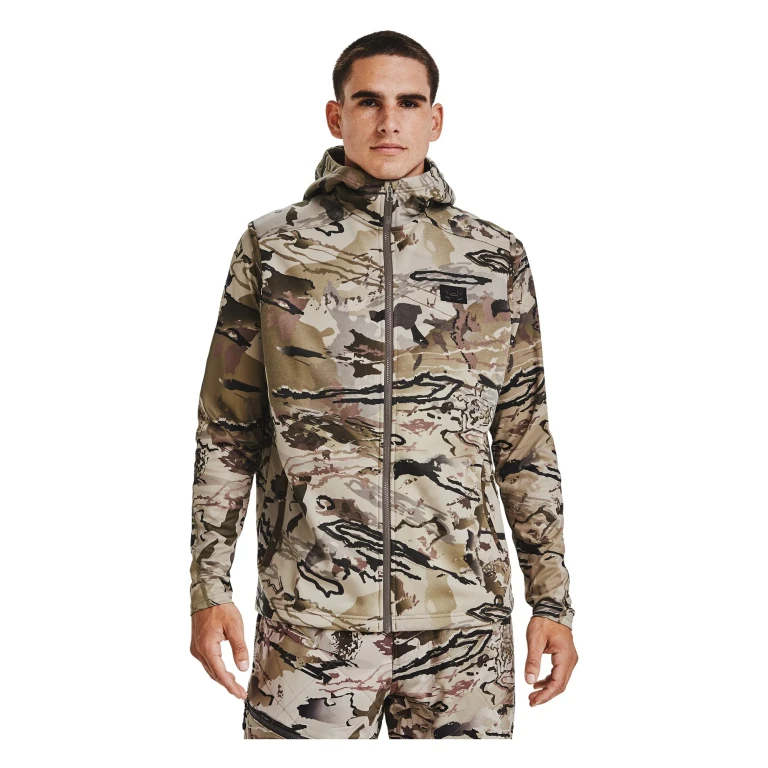 Men's Rut Fleece Vest Hoodie