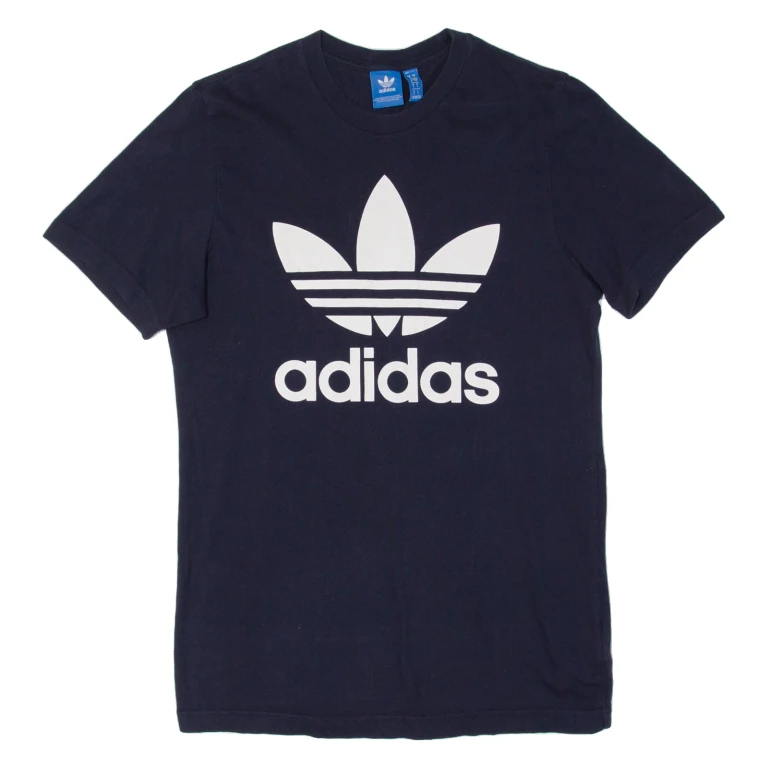 ADIDAS ORIGINALS Mens T-Shirt Blue S