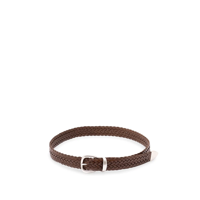 Leather Woven Belt