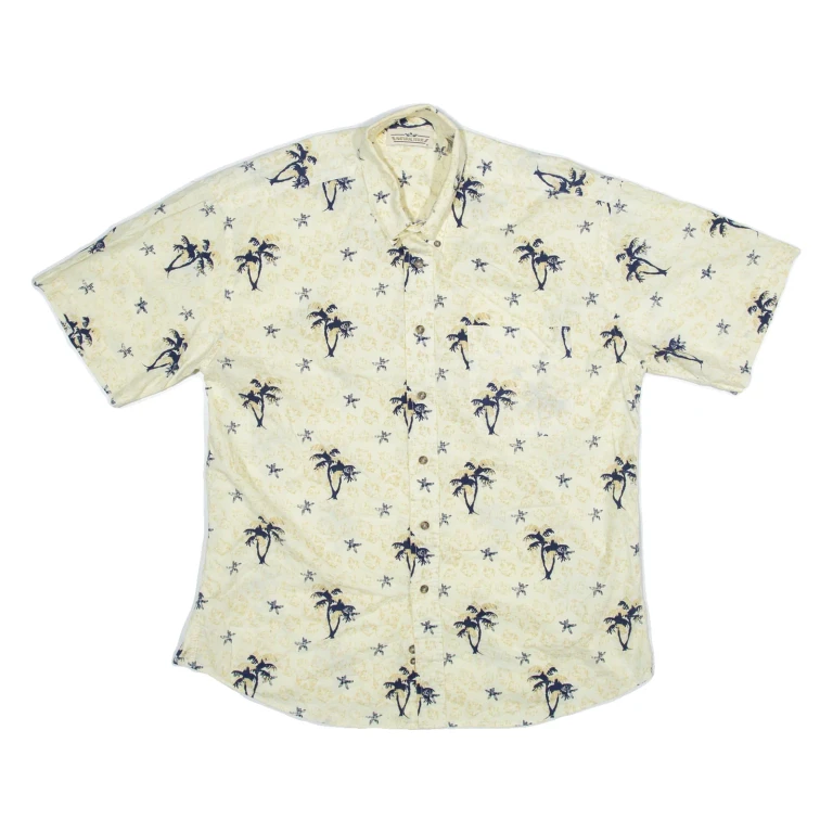 NATURAL ISSUE Mens Shirt Yellow L