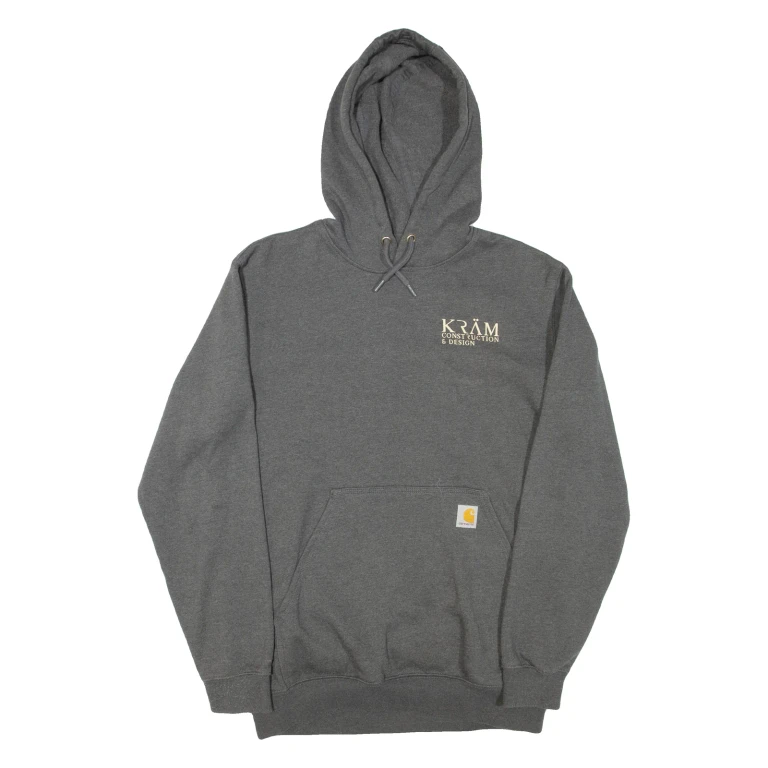 CARHARTT Loose Fit Mens Grey Hoodie M