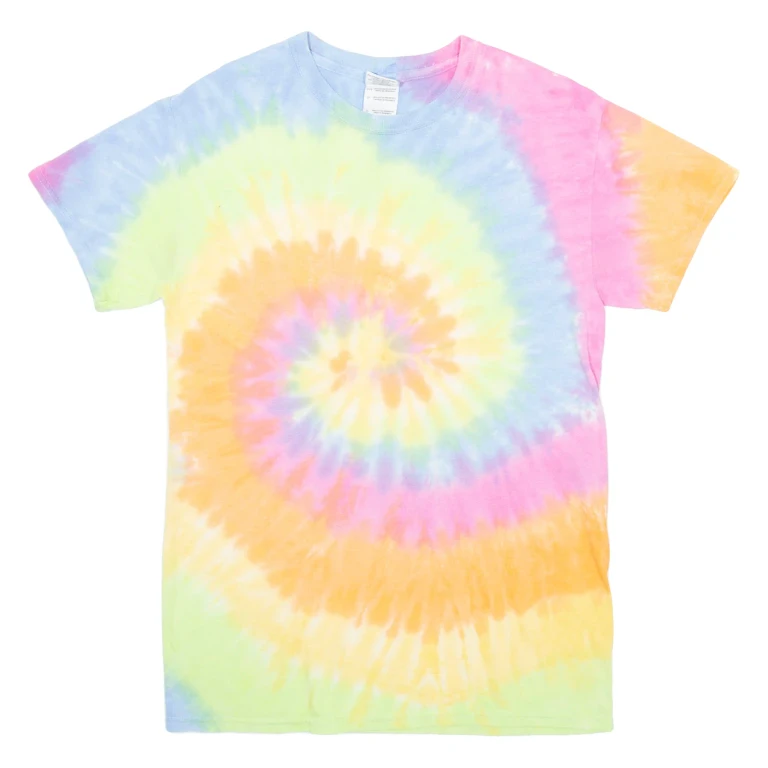 GILDAN Mens Tie Dye T-Shirt Orange S
