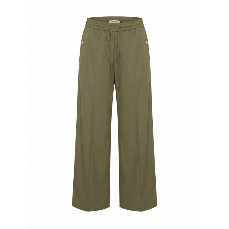 Twin Set Pants With Drawstring And Pockets