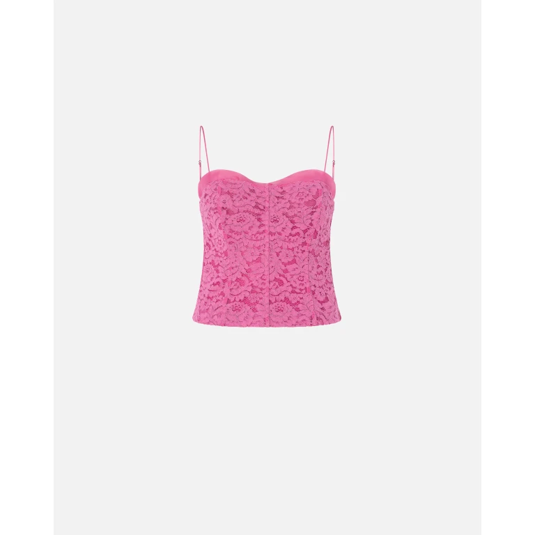 Pinko - Top bustier en dentelle - 36