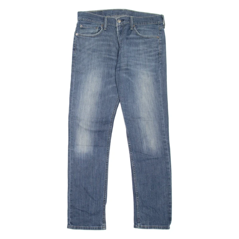 LEVI'S 511 Jeans Mens Blue Slim Straight Stone Wash W32 L32