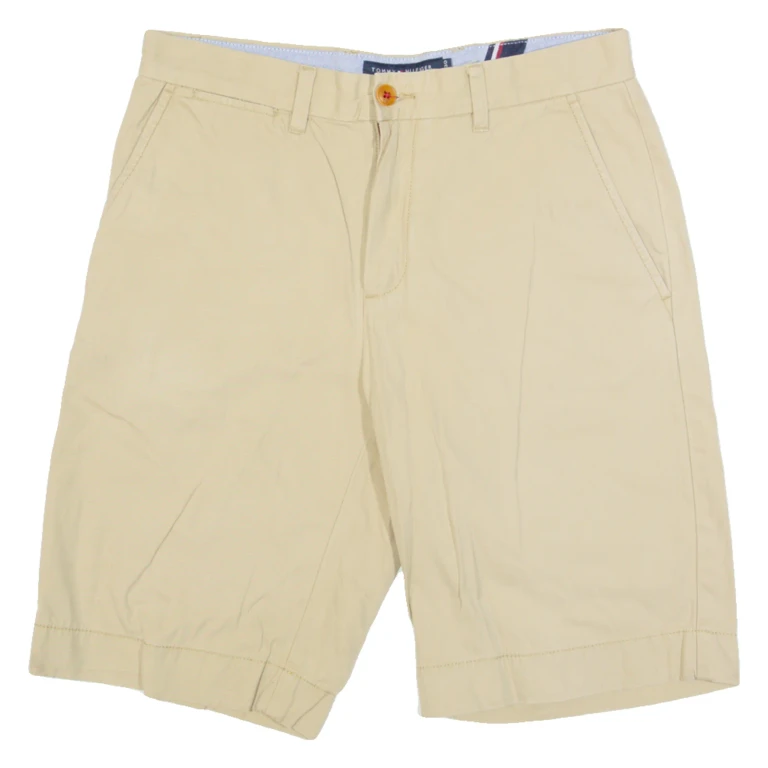 TOMMY HILFIGER Mens Chino Shorts Beige M W30
