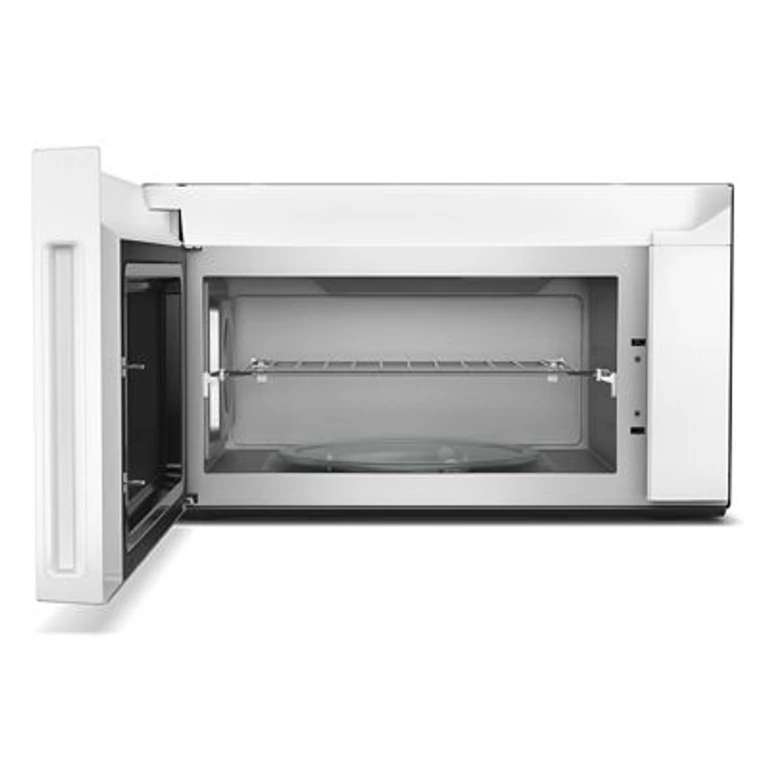 Whirlpool Smart Over-the-Range Microwave with Scan-to-Cook technology in Black