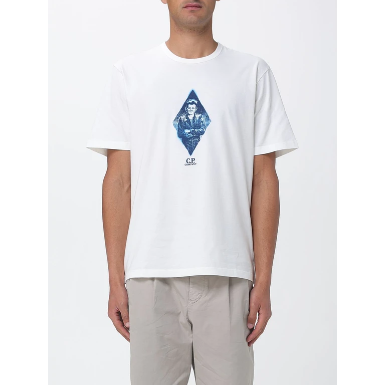 C. P. COMPANY T-Shirt Men color White (20CMTS266A110656W103)