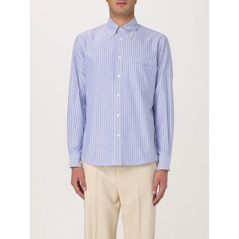 VALENTINO Shirt Men color Gnawed Blue (6V3ABQ35AL0PG8)