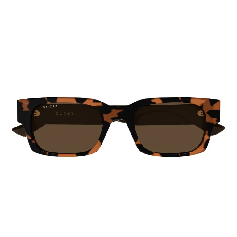 Gucci Gg2084s Linea Sigh Havana Iniettato Sunglasses - Men