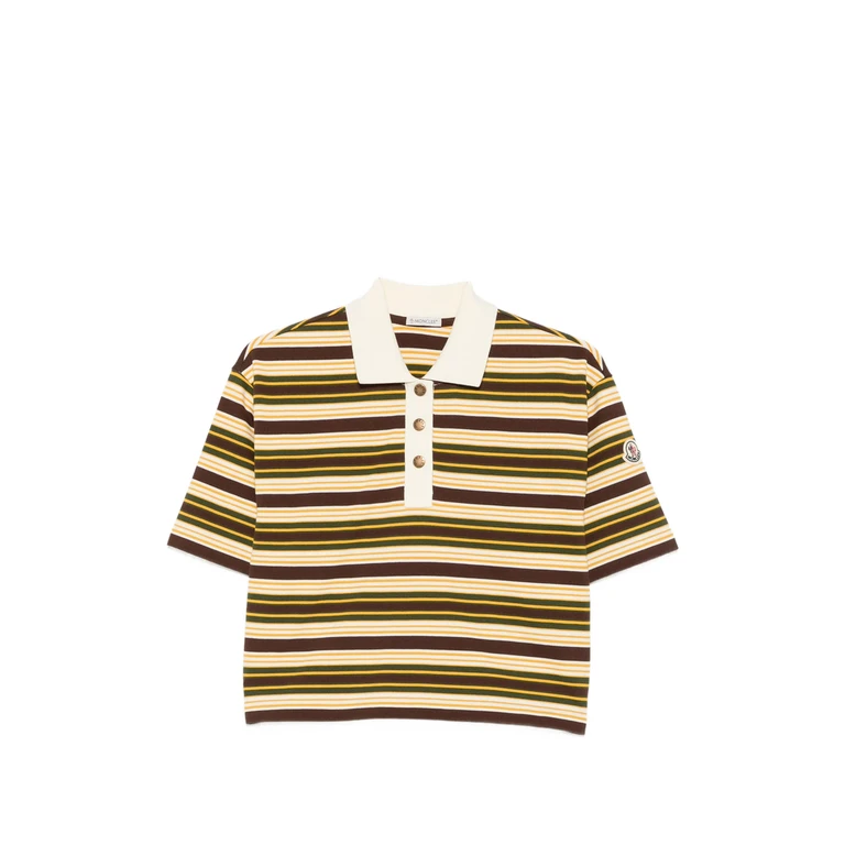 Manica Corta Striped Short-sleeve Polo Shirt