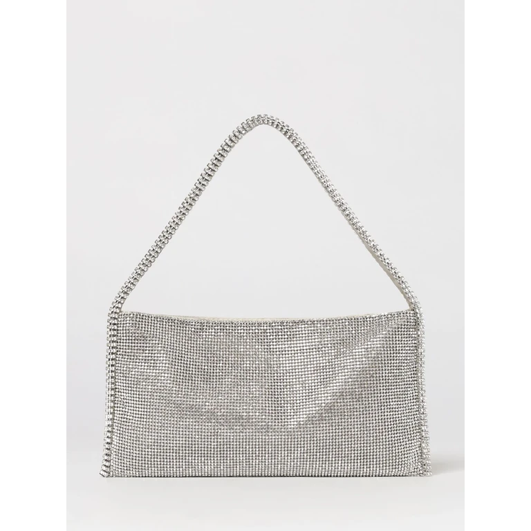 Mini Bag Woman color Silver (0016019CRYSTALONSILVER)