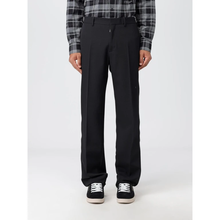 OFF-WHITE Pants Men color Black (OMCO023F23FAB0011010)