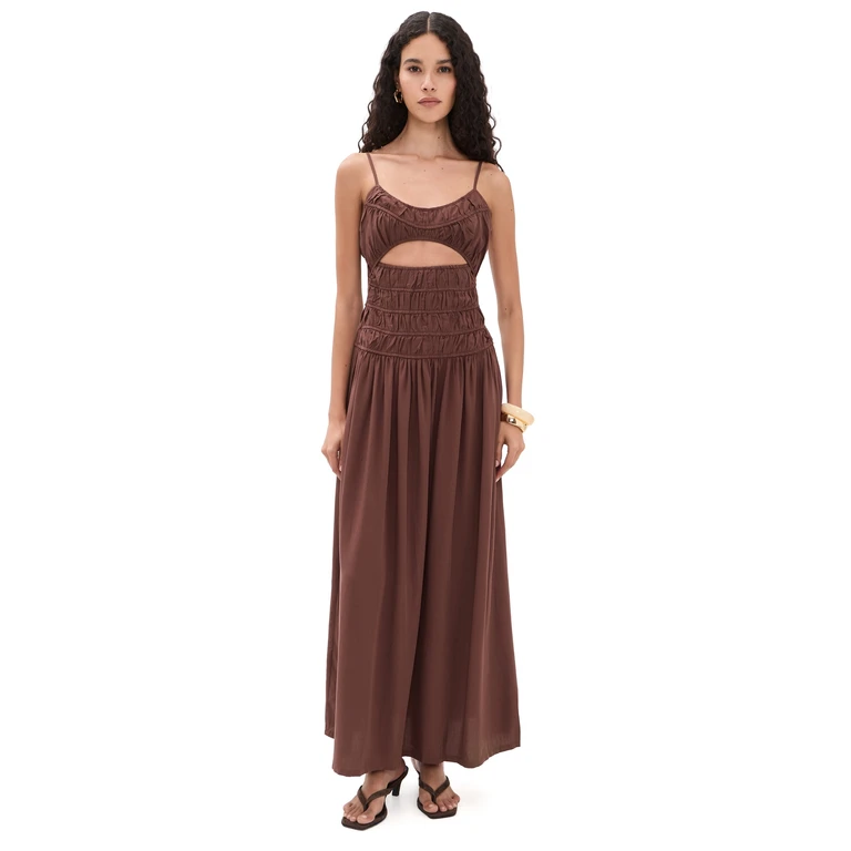 Seven Wonders Adora Maxi Dress Chocolate XS