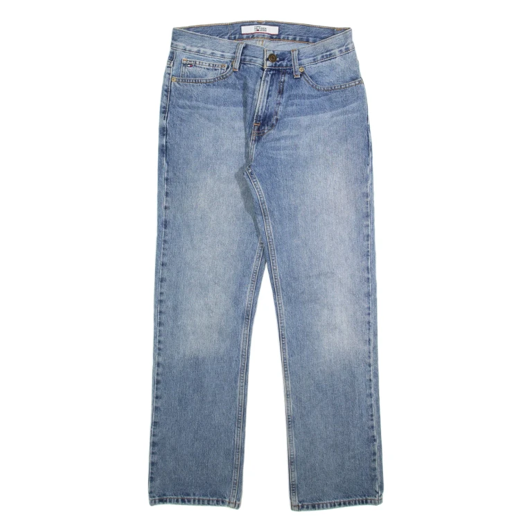 TOMMY HILFIGER Mens Jeans Blue Regular Straight W29 L30