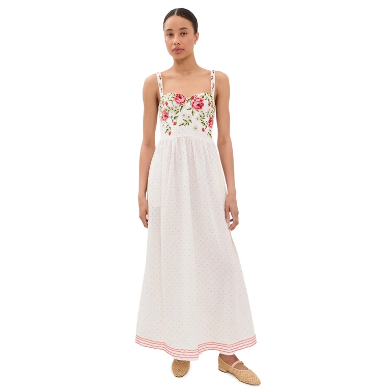 Agua Bendita Agua Bendita x Stoney Clover Lane Marcia Long Dress Pamuk S