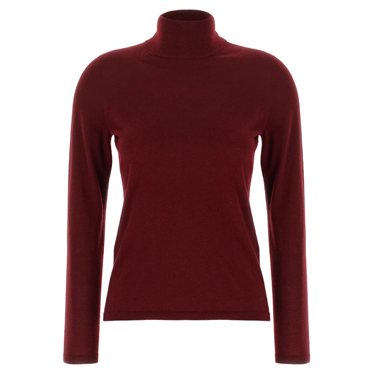 Max Mara Bordeaux Cashmere Cardigan Clothing - Women