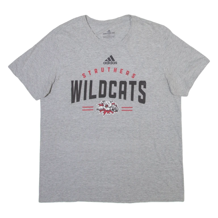 ADIDAS Mens T-Shirt Grey L