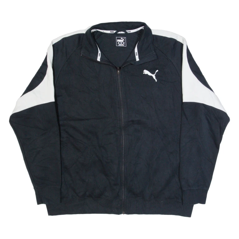 PUMA Mens Track Jacket Blue 2XL