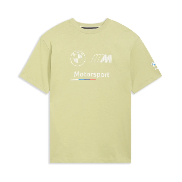 Men's Bmw Motorsports Essentials Logo Stripe Tee Tops